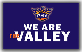 Phoenix Suns Basketball Team We Are The Valley Flag 90x150cm 3x5ft Best Banner - £11.98 GBP