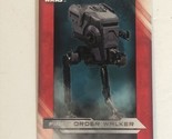 Star Wars The Last Jedi Trading Card #18 First Order Walker - $1.97