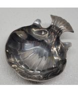 Vintage RWP Armetale Wilton Co. Metal Clamshell Seashell Fish Shaped Dish - $16.08