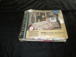 NOS  3-Pc.THOMASTON Ivory Tapestry TWIN SHEET SET - Sealed - $20.00