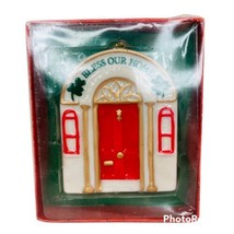 Santas World Kurt Adler Irish Bless Our Home Porcelain Christmas House Ornament - £14.79 GBP