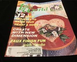 Tole World Magazine February 1998 12 Great Projects to Warm Your Heart a... - £7.86 GBP