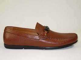 Men's Driving Shoes GENIO Turkey Casual Dress Genuine Leather 120741706 Cognac image 6