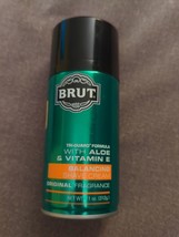 BRUT 11oz Balancing Shave Cream Original Fragrance W/Aloe &amp; Vitamin E - £23.58 GBP