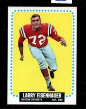 1964 Topps #8 Larry Eisenhauer Nm Patriots (TRIMMED/VENDING) *X90882 - £4.25 GBP