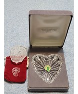Waterford Crystal Tray &amp; Ornament.C.1995 - $30.00