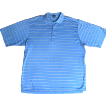 Jack Nicklaus Polo Shirt Adult Extra Large Blue Mercerized Rugby Preppy ... - £15.32 GBP