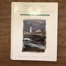 Business Law and the Legal - Hardcover, by Anderson Ronald A. - - $16.20