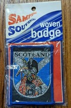 NIP Scotland Scottish Bagpiper UK Sampson Souvenir Woven Patch Badge - £6.26 GBP