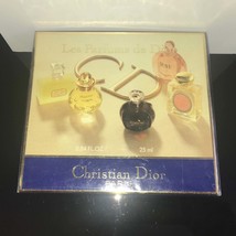 Christian Dior - luxury gift box of five pure perfumes of 5 ml - 25 ml - vintage - $199.00