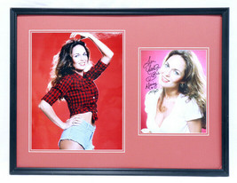 Catherine Bach Signed Framed 18x24 Photo Set JSA Dukes of Hazzard Daisy Duke - £125.14 GBP