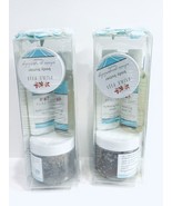 2 Pure Fiji White Gingerlily Infusion Travel Set Body Butter, Rub, Lotio... - $30.69