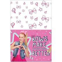 JoJo Siwa Bows Plastic Table Cover Birthday Party Supplies 1 Per Package - £2.42 GBP