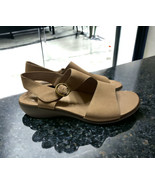 Naturalizer Womens Open Toe Dressy Suede Brown Sandals w/Buckles Shoes S... - $29.21