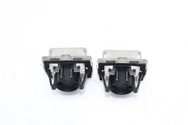 07-13 MERCEDES-BENZ W221 S550 S600 REAR LICENSE PLATE LIGHTS PAIR NO BULBS E4239 image 6