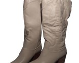 Women&#39;s Ophelia Roe Cowboy Boots, Sadie, Cream Beige, 9.5 - £15.25 GBP