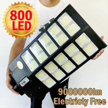 Outdoor Commercial Solar Street Light Motion Sensor Lamp Dusk-To-Dawn Ro... - $164.99
