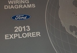 2013 Ford Esploratore SUV Elettrico Cablaggio Diagrammi Servizio Manuale Ewd - £14.90 GBP
