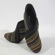 United Nude Multicolor Stripe Suede Heels Women Shoes Blue Size 39 - £31.63 GBP