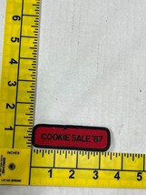 Girl Scout 1987 GSA Vintage Patch Cookie Sale - £11.82 GBP
