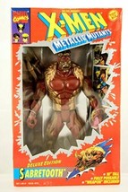 X-Men Sabretooth Metallic Mutants Action Figure Marvel Comics NIB - £23.84 GBP