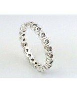 Authentic PANDORA Silver Alluring Petite Brilliant Ring Sz 4.5, 190941CZ... - £44.72 GBP