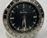 NEW Bulova Astronaut Travel Standing Alarm Clock Original Box B2808 - LOOK - $27.71
