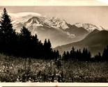 RPPC Mont Blanc Massif France Mont-Blanc UNP DB Postcard C1 - £5.39 GBP