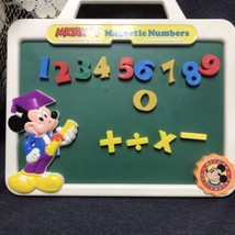 Vintage Mickey&#39;s Magnetic Numbers Arco Disney Toy - £9.47 GBP
