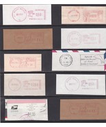 USA: Postal Framas and Franks x 10. Ref: P0076 - €0,64 EUR
