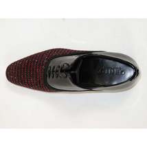 Men's GENIO Patent Leather, Red Sole Shoes Turkey 120198641 Black Red Stones image 7