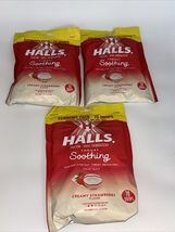 3pk HALLS Throat Soothing Creamy Strawberry Throat Drops 70 Count  Ex.01... - $17.70