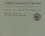 Economic Geology of the Idaho Springs District, Clear Creek and Gilpin C... - $18.95
