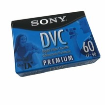 Sony DVC Digital Video Mini DV Premium Cassette Tape - 60 Minutes LP-90 NEW - £4.70 GBP