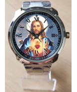 Jesus Christ Beautiful Art Stylish Rare Quality Wrist Watch  - £27.67 GBP