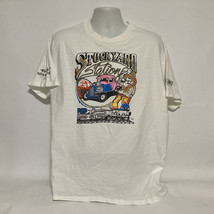 Vintage 1996 Hot Rod Round-Up Fort Worth Stockyard Station Men&#39;s XL T Sh... - $1,105.23 MXN