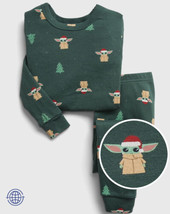 babyGAP Star Wars The Child Baby Yoda Christmas L/S Pajama Set Sz 6-12 M... - £23.34 GBP