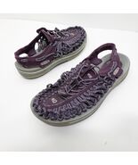Keen Uneek Sandals Bungee Paracord Purple Water Hiking Shoes Womens 8.5 - $35.99