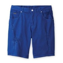 AX Armani Exchange Patch and Repair Solid Bermuda Short Blue Size 40 NWT - $65.00