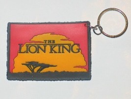 Walt Disney&#39;s The Lion King Name Logo Rubber Keychain - £6.26 GBP