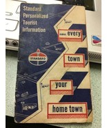 STANDARD OIL 1952 PERSONALIZED TOURIST INFO BOOK 1946 pontiac  - $16.99