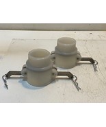 2 Quantity of Cam Lock Couplings 3-1/4&quot; H 48mm Bore 59mm Thread 77mm OD ... - $29.99