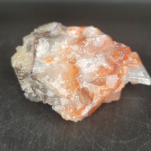 Tri-Color Banded Calcite Crystal 1 lb 3 oz 4 1/2&quot; x 3&quot; - £12.49 GBP