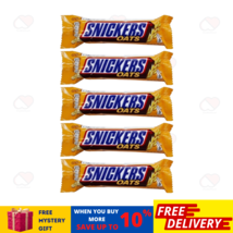 5 X Snickers Oats Chocolate Bar 40g Free Shipping - £28.40 GBP