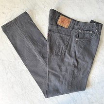 Levi&#39;s Original 501 Button Fly Grey Denim 0637 Jeans Mens W34 x L34 USA ... - $1,240.90 MXN