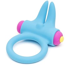 Excite Rabbit Cock Ring - Stretchy Silicone Penis Ring - Removable Bullet Vibrat - £25.19 GBP