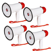 5 Core Megaphone Speakers Amplifier With Recording Battery Operated and Foldable - £40.11 GBP