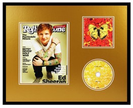 Ed Sheeran Signed Framed 16x20 CD &amp; Photo Display - £194.75 GBP