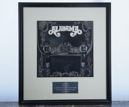 Alabama &quot;Feels So Right&quot; Presentation Record framed Given to Tom Middleton - £150.60 GBP