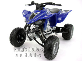 Yamaha YFZ-450 ATV (Quad Bike) 1/12 Scale Diecast and Plastic Model - Blue - £23.35 GBP